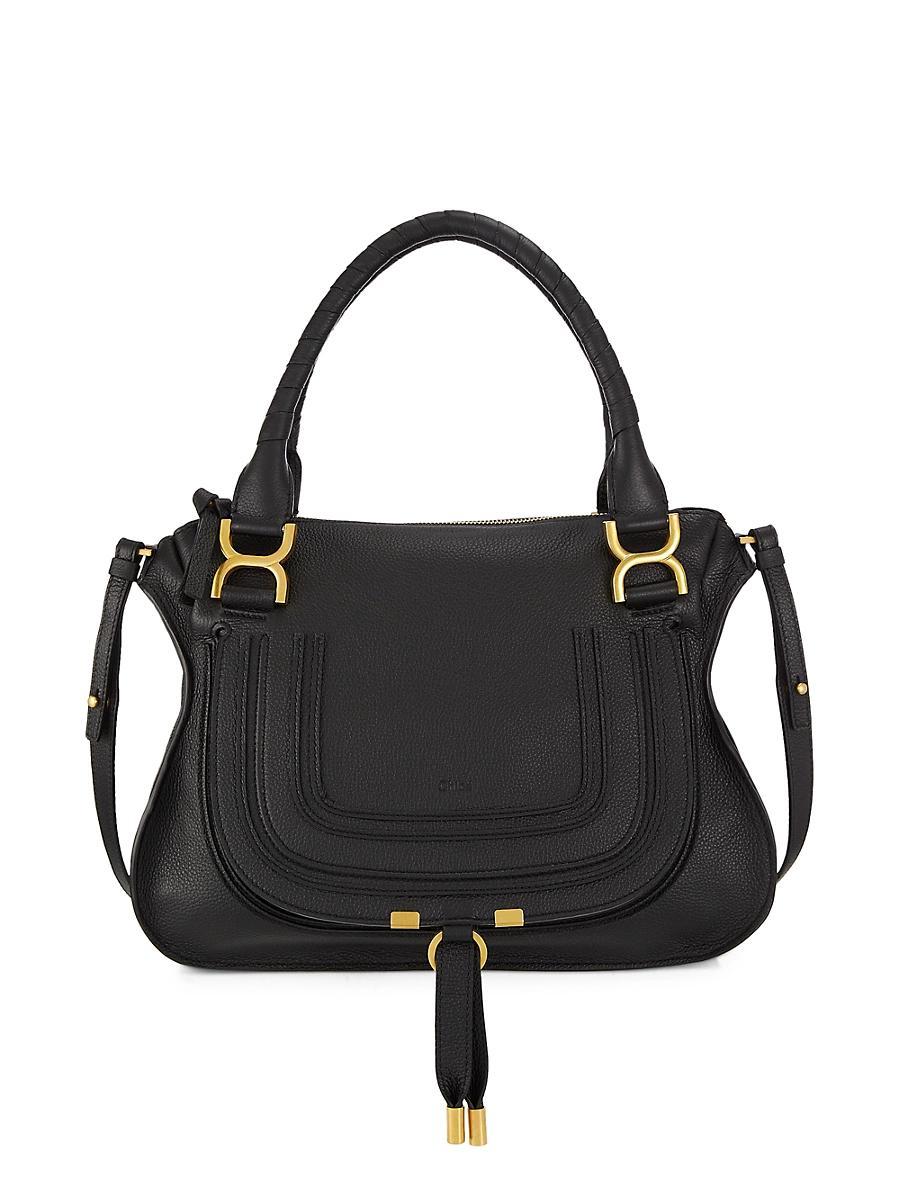 Chloe Marcie Medium Leather Satchel Product Image