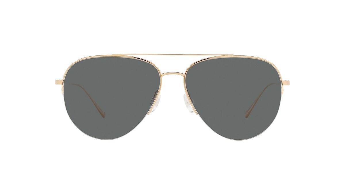 Ray-Ban Unisex 58mm Gradient Aviator Sunglasses in Black at Nordstrom Product Image