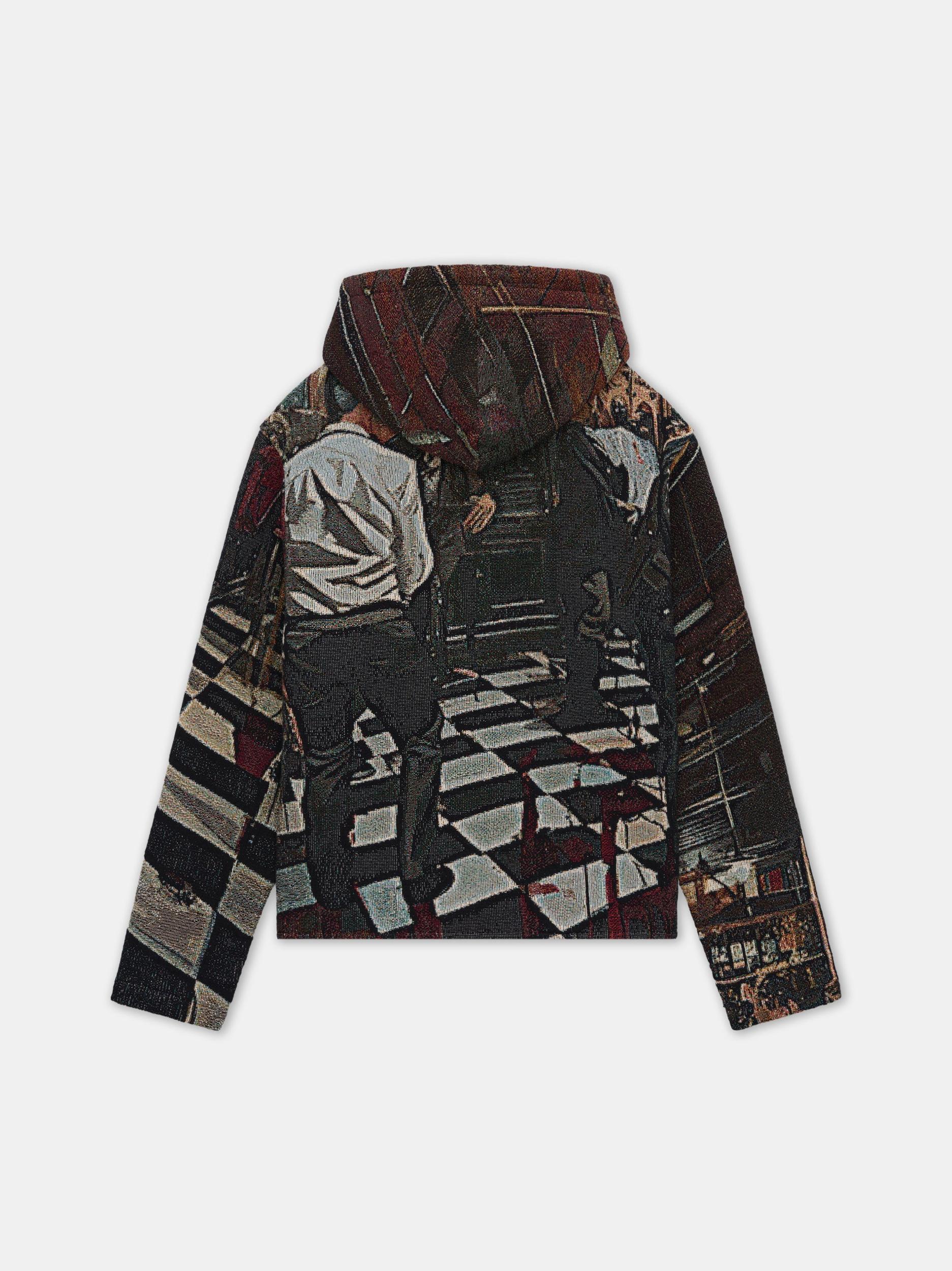 TAPESTRY HOODIE - Black Male Product Image
