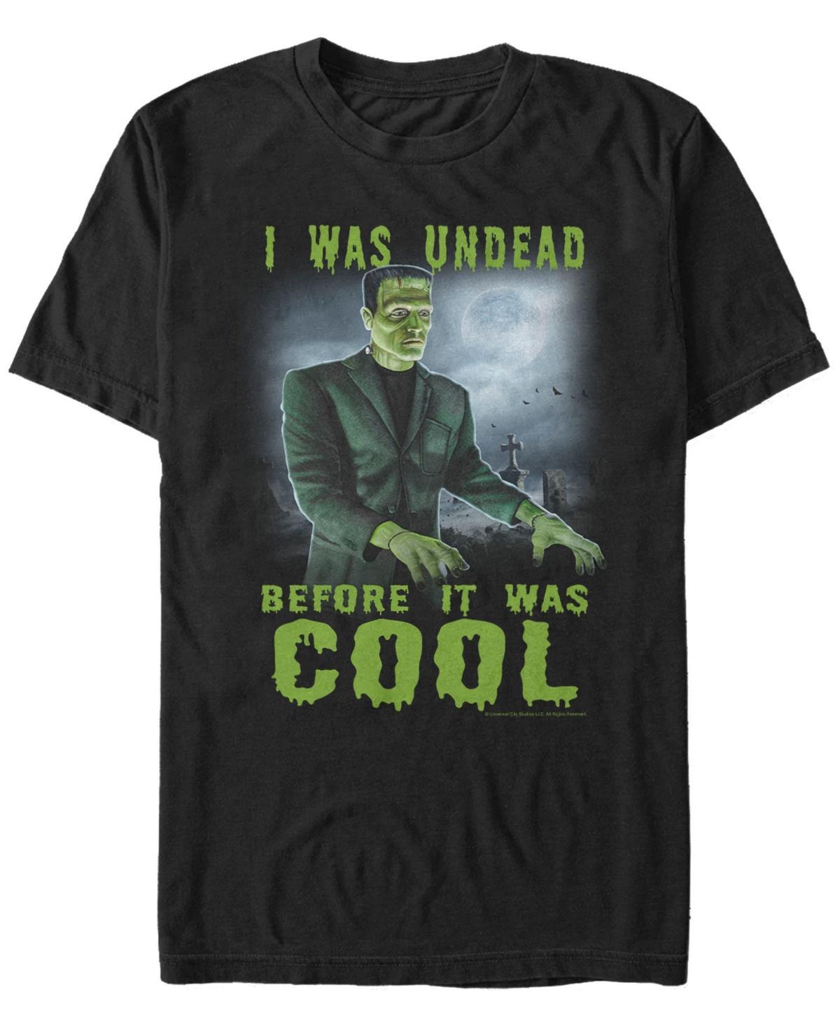 Mens Universal Monsters Frankenstein I was Undead Before It Was Cool Tee Product Image