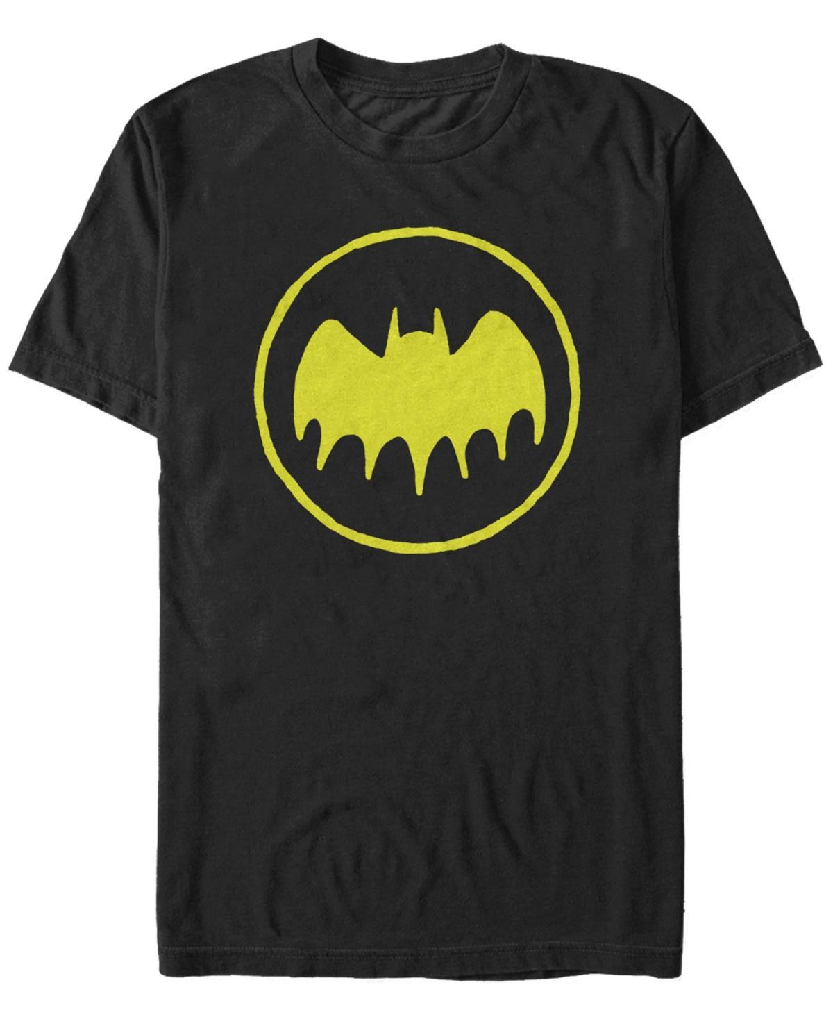 Men's DC Comics Batman Hand Drawn Logo Tee, Size: 3XL, Black Product Image