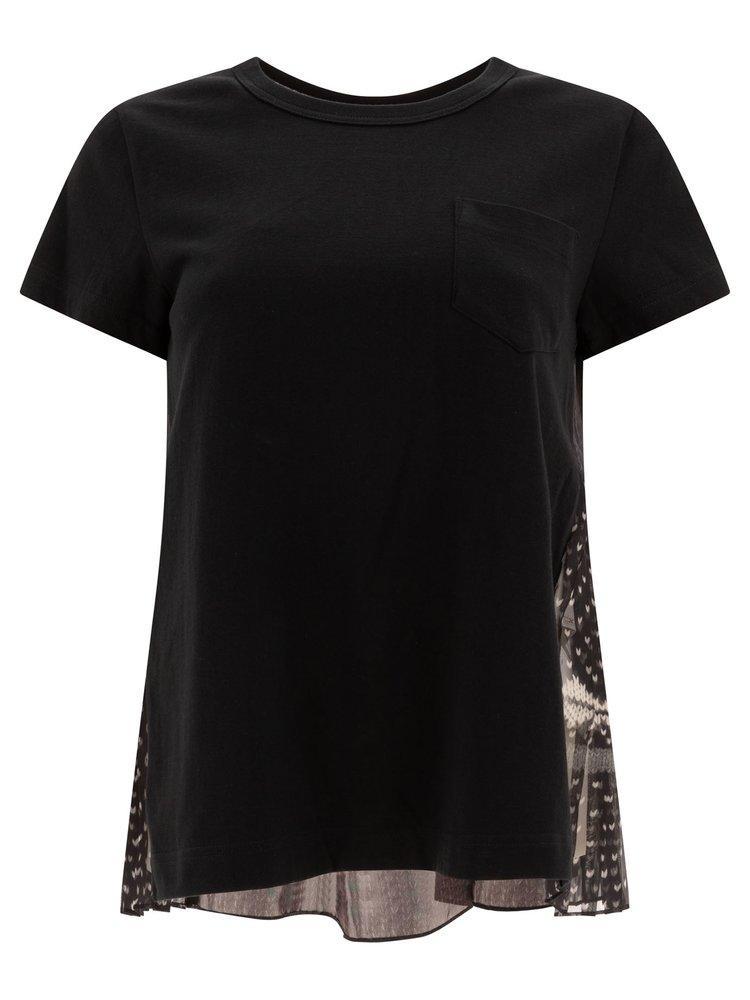 SACAI Pattern Printed Pleated T In Multi Product Image