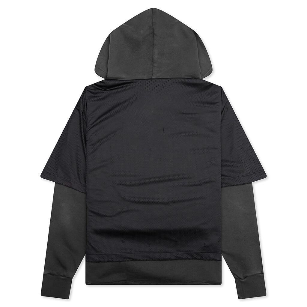 MA Star Mesh Hoodie - Black Male Product Image