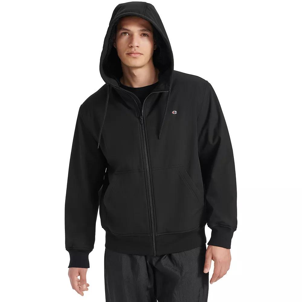 Men's Champion® Sherpa Lined Hoodie, Size: Medium, Rain Green Product Image