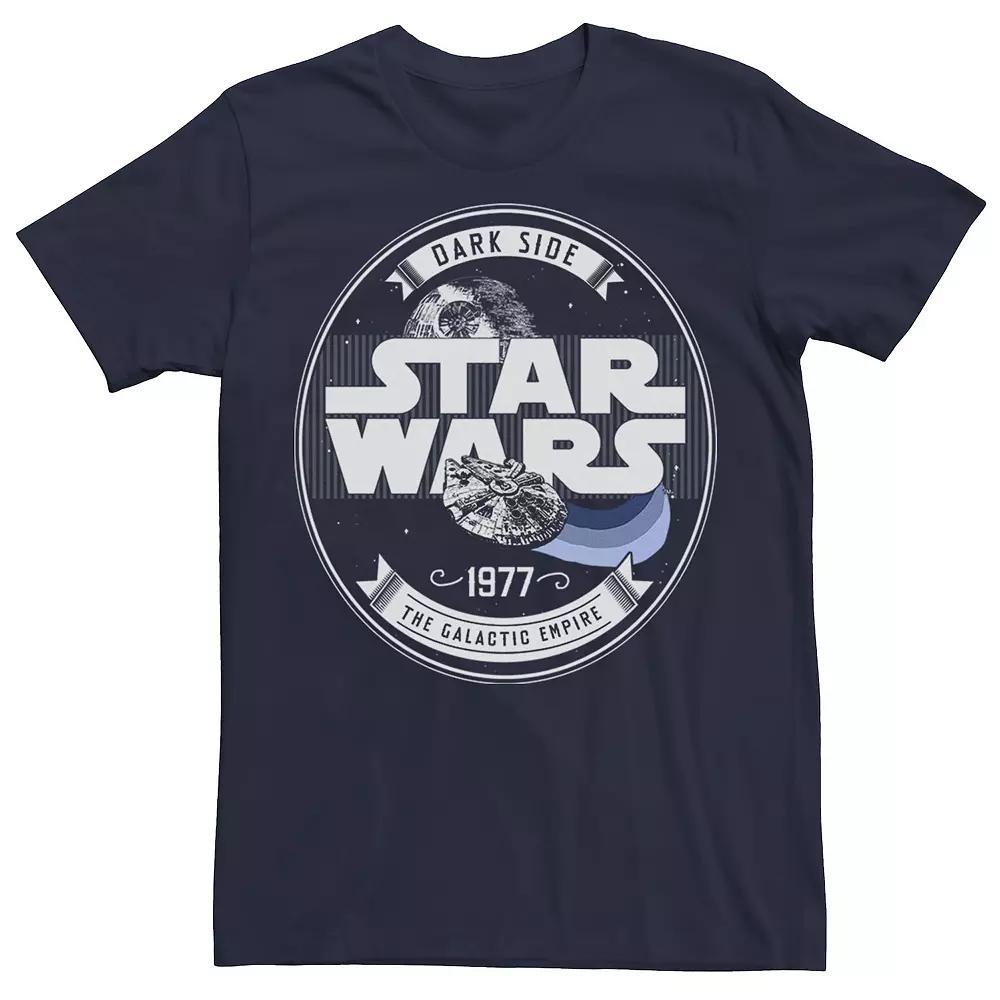 Men's Star Wars Star Propaganda Graphic Tee, Size: Large, Blue Product Image