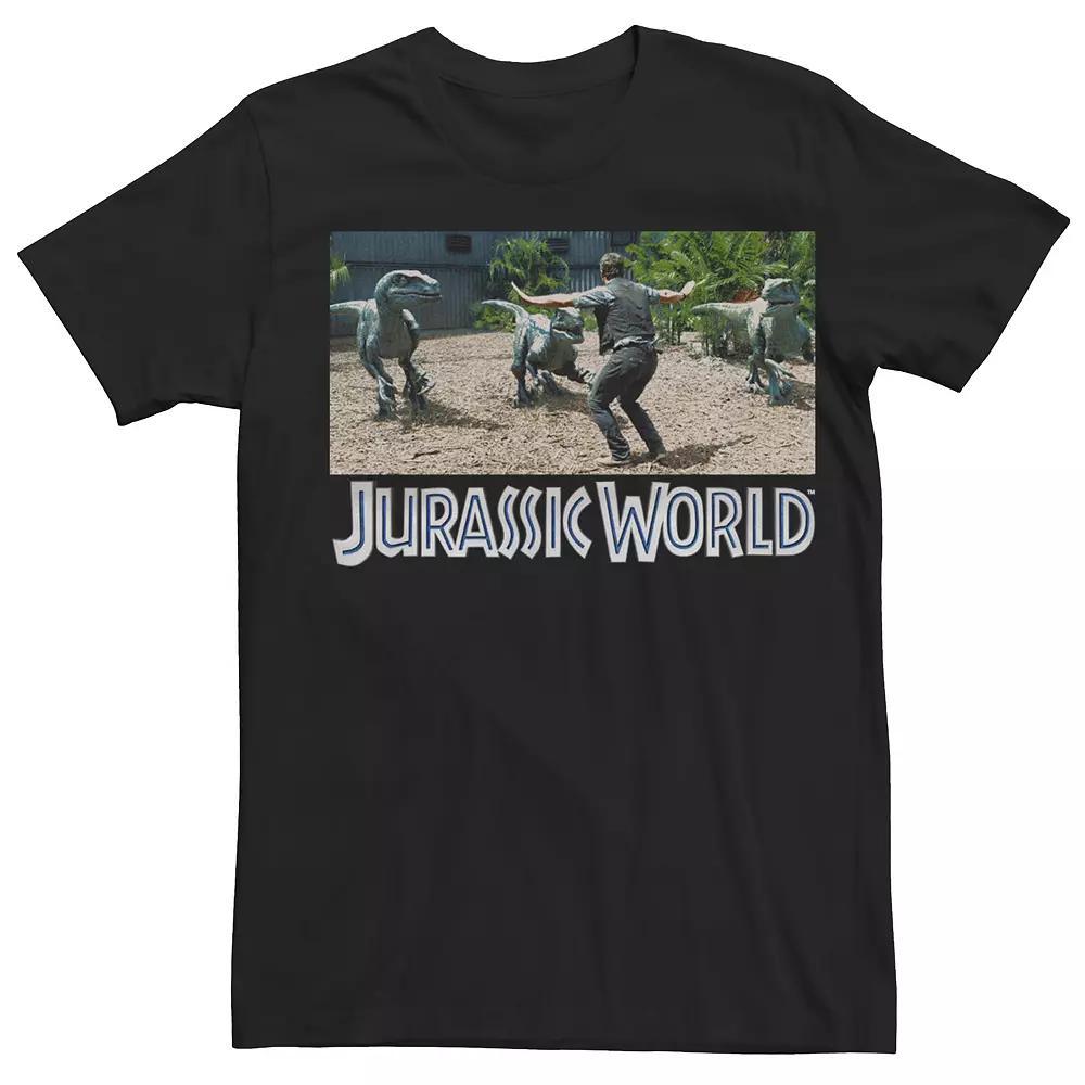 Men's Jurassic Park Wrangler Tee, Size: XL, Black Product Image