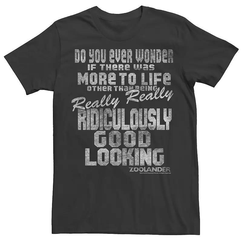 Men's Abstract Rainbow World Tee, Size: Small, Blue Product Image