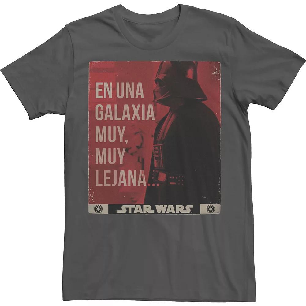Men's Sar Wars En Una Galaxia Muy, Muy Lejana... Poster Tee, Size: XXL, Black Product Image