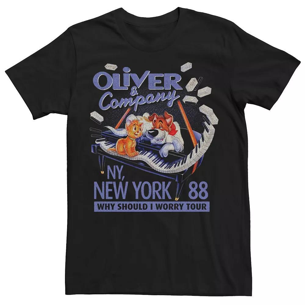 Men's Oliver And Company New York Piano Tour Tee, Size: Large, Black Product Image