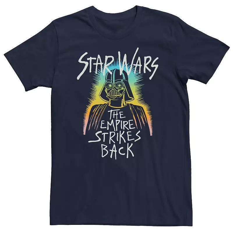 Big & Tall Star Wars The Force Awakens Good Guys Poster Tee, Men's, Size: 4XL, Navy Grey Product Image