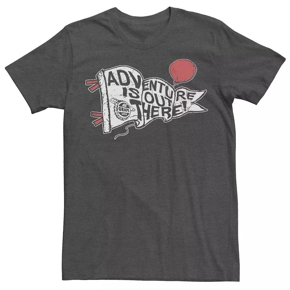 Men's Home Alone Kevin Yell Minimalist Portrait Tee, Size: Small, Grey Heather Product Image