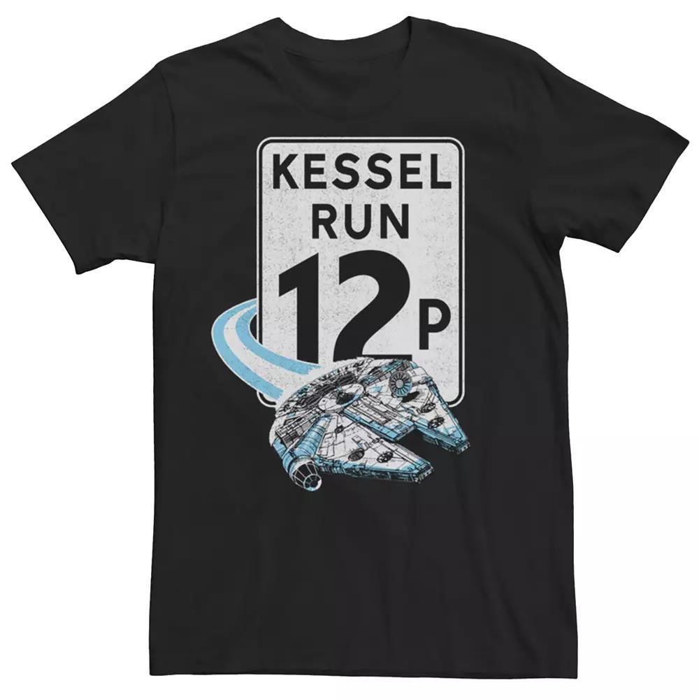 Men's Star Wars Millennium Falcon Kessel Tee, Size: Medium, Black Product Image