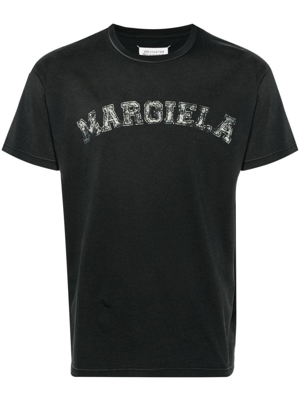 logo-print cotton T-shirt  Product Image