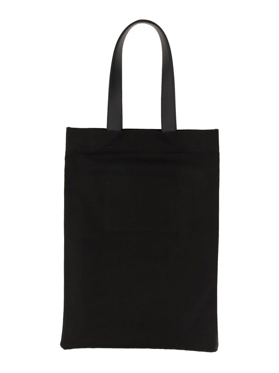 JIL SANDER Tote Bag With Logo In Black Product Image