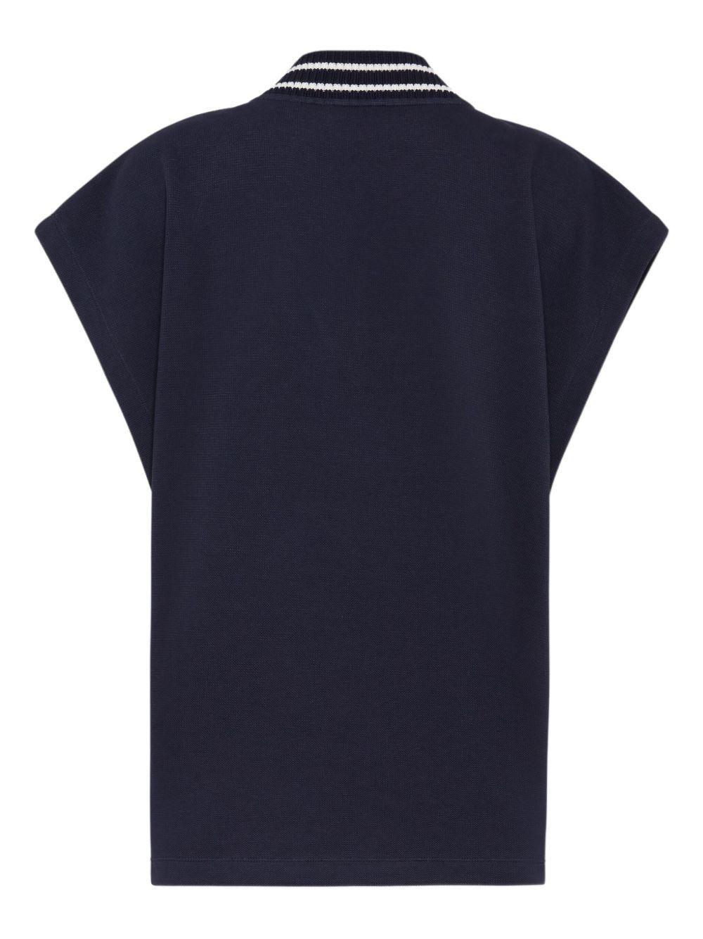 logo-embroidered vest Product Image
