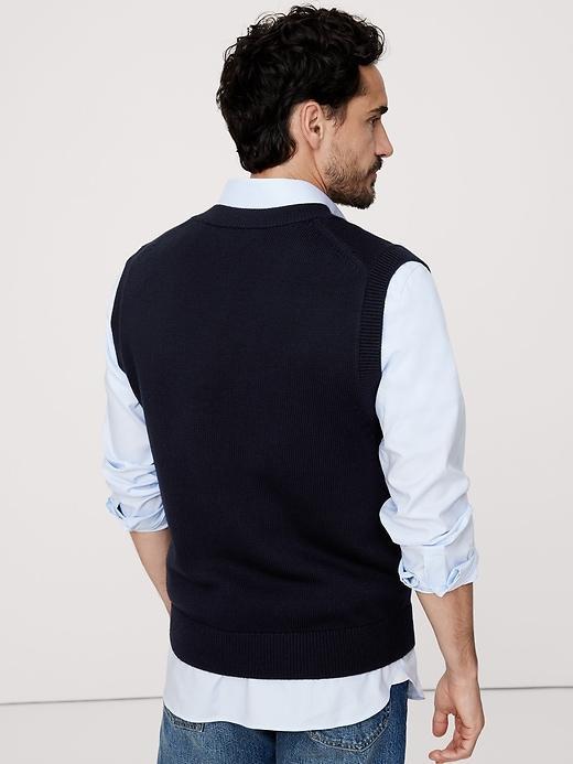 Merino Sweater Vest Product Image