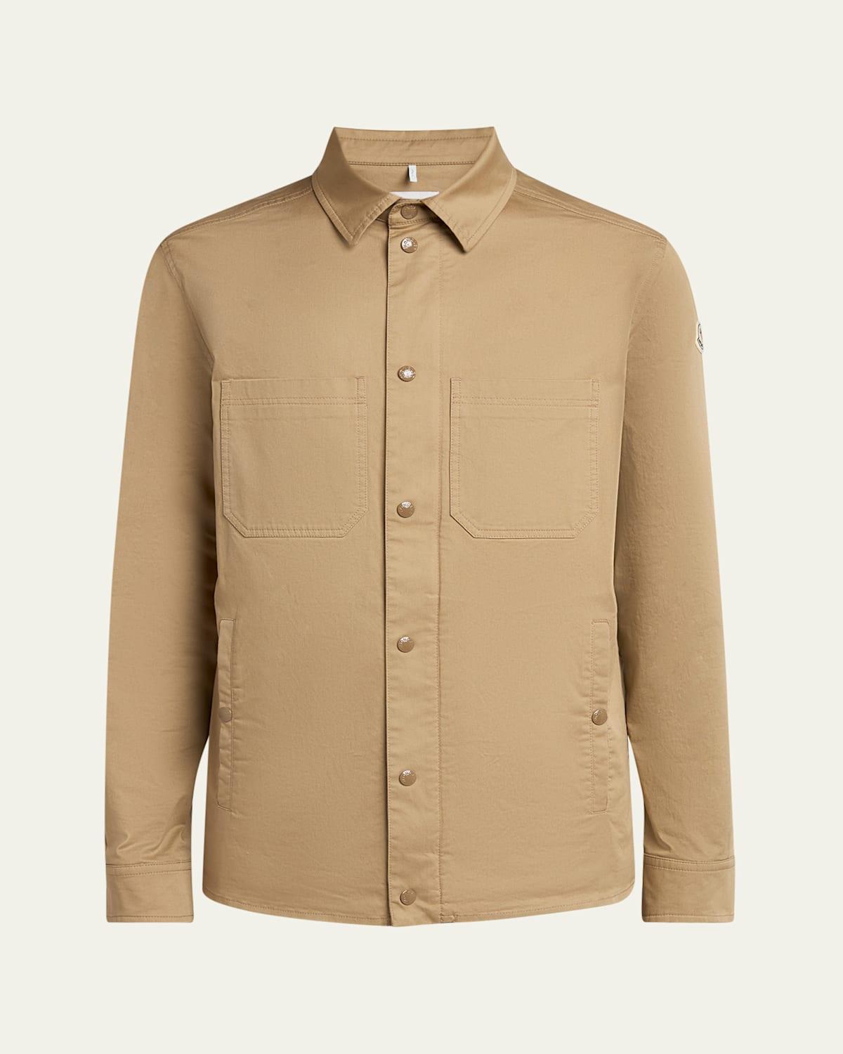 Mens Gabardine Overshirt Product Image