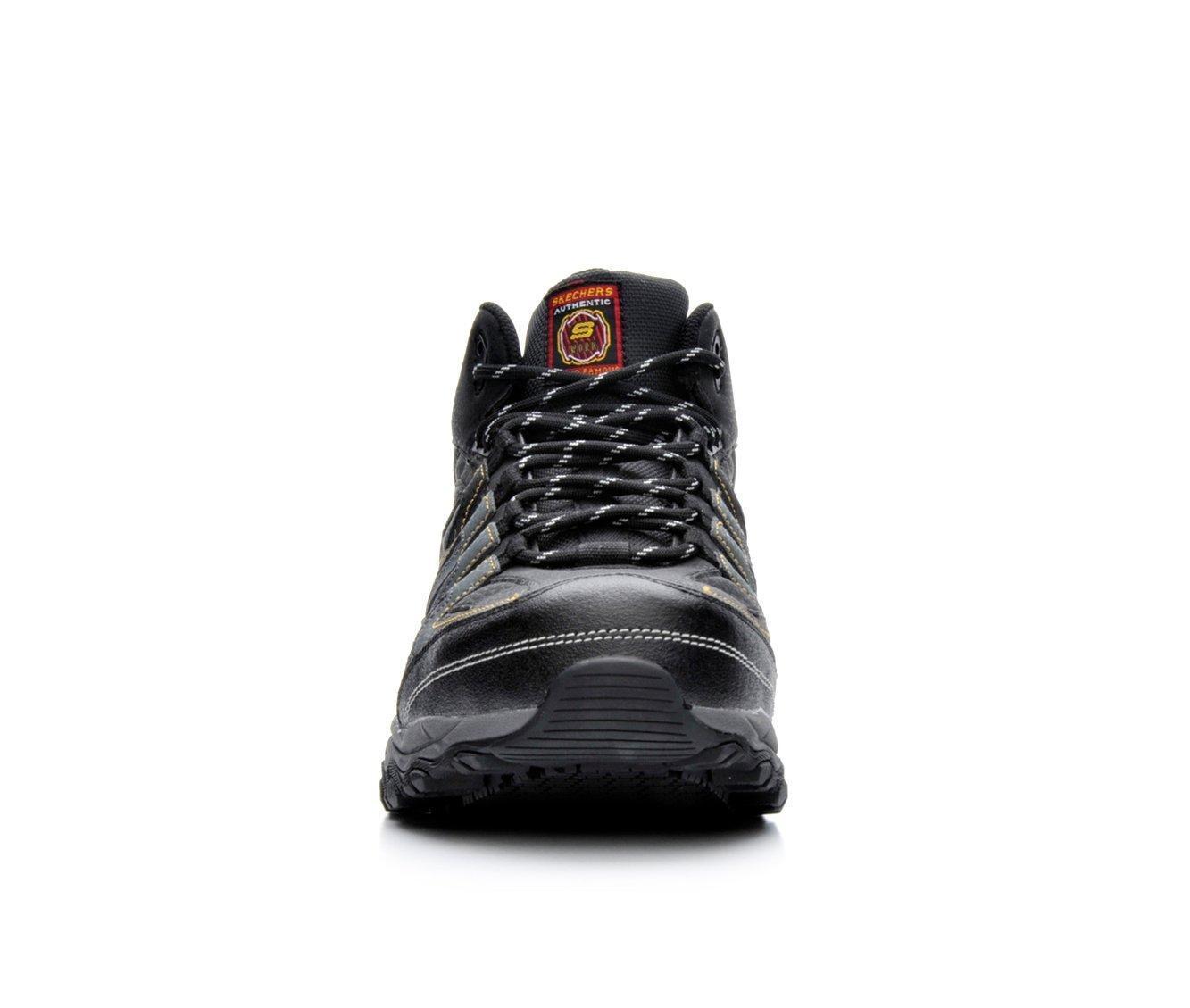 Men's Skechers Work Rebem 77108 Steel Toe Work Boots Product Image