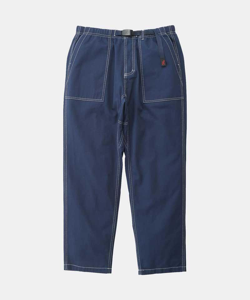 Contrast Stitch Loose Tapered Ridge Pant Female Product Image