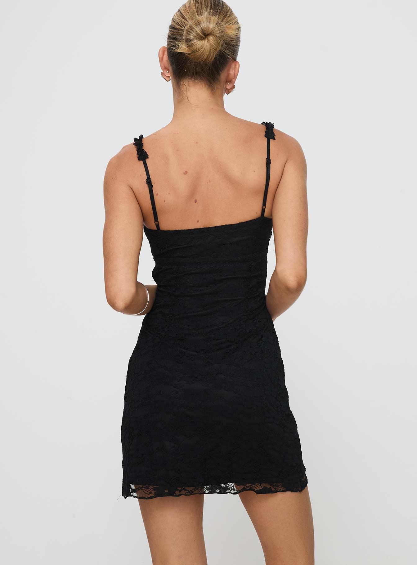 Wignall Mini Dress Black Product Image