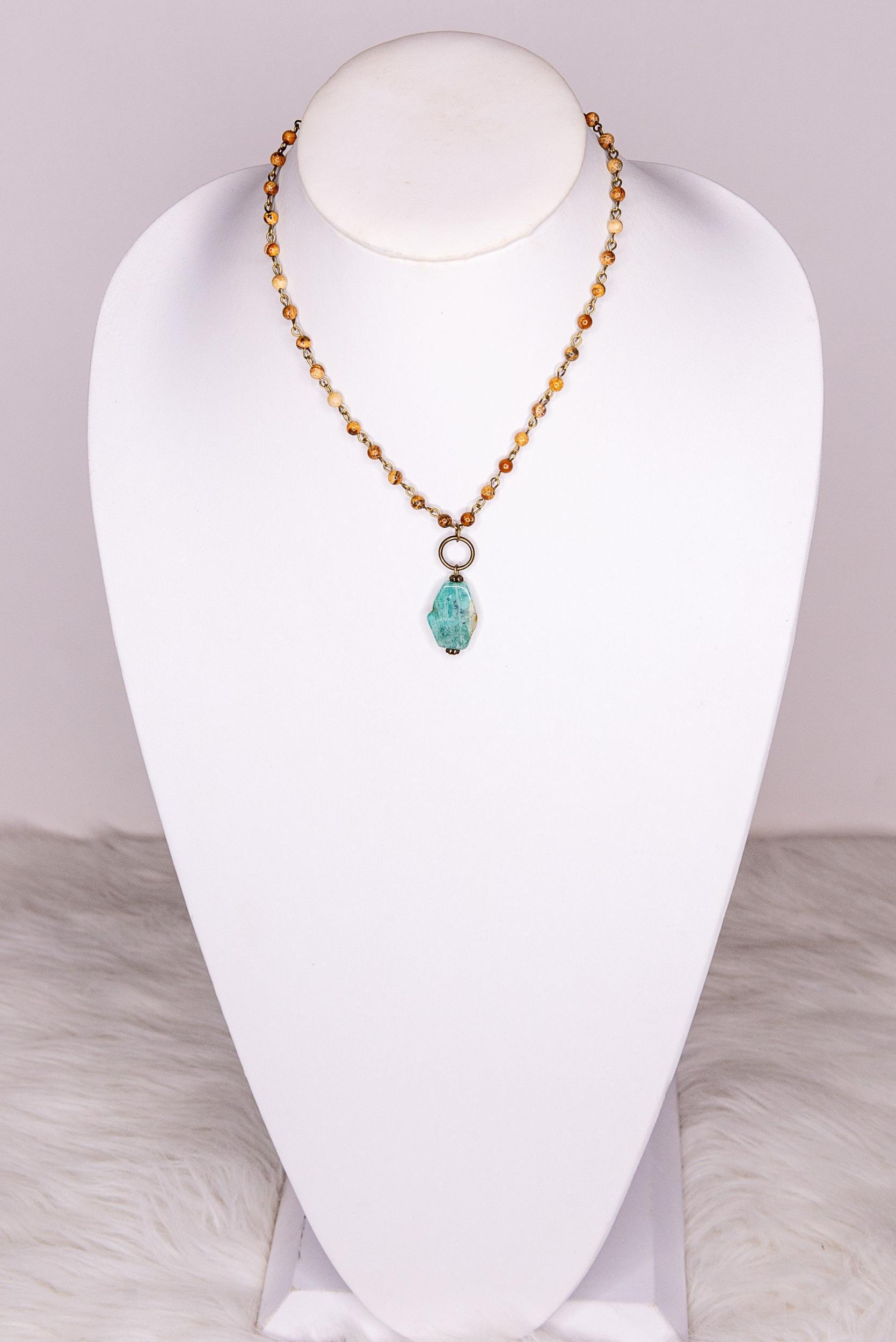 Courtney Necklace Jasper Product Image