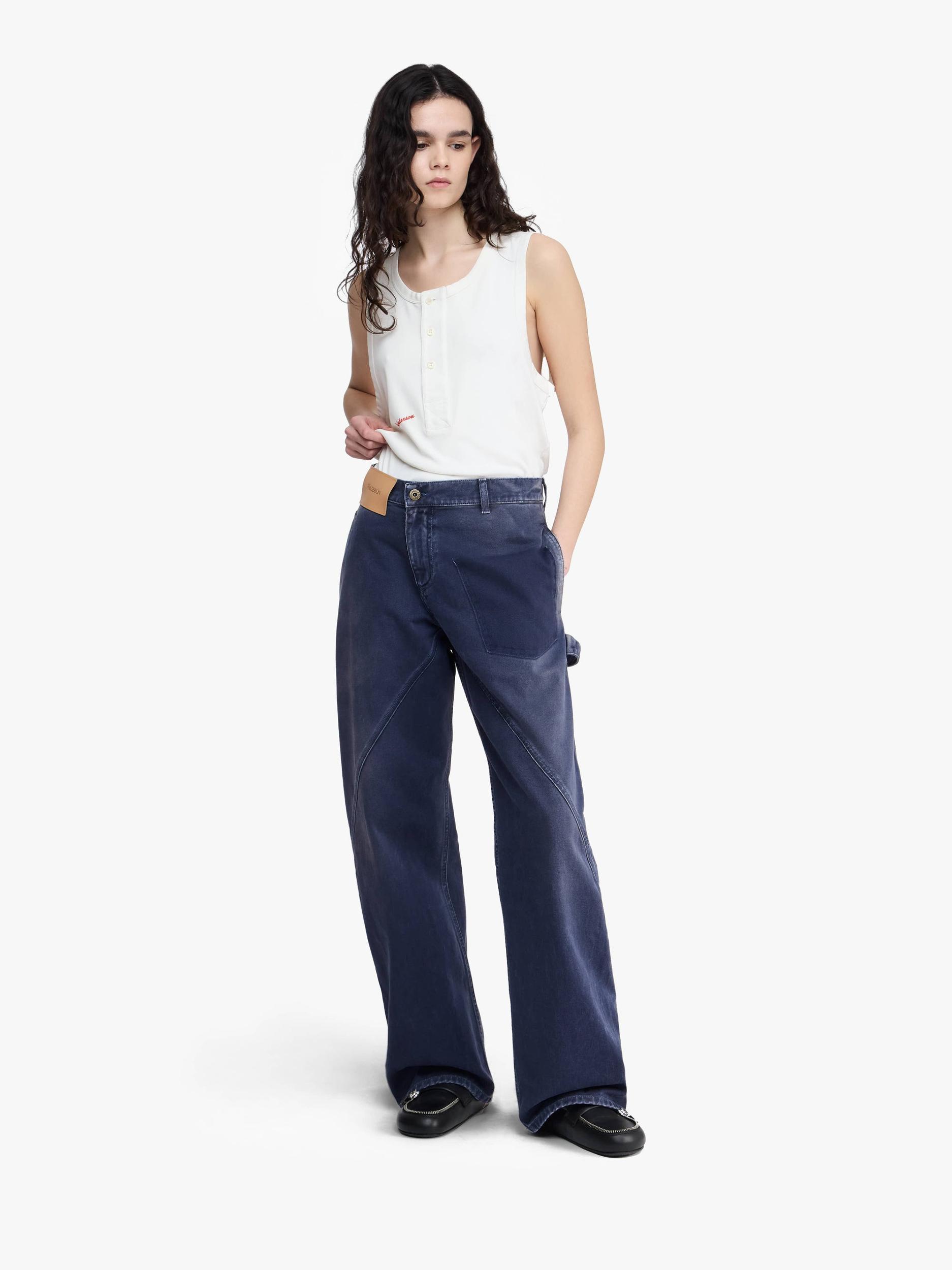 HENLEY WOVEN VEST Product Image