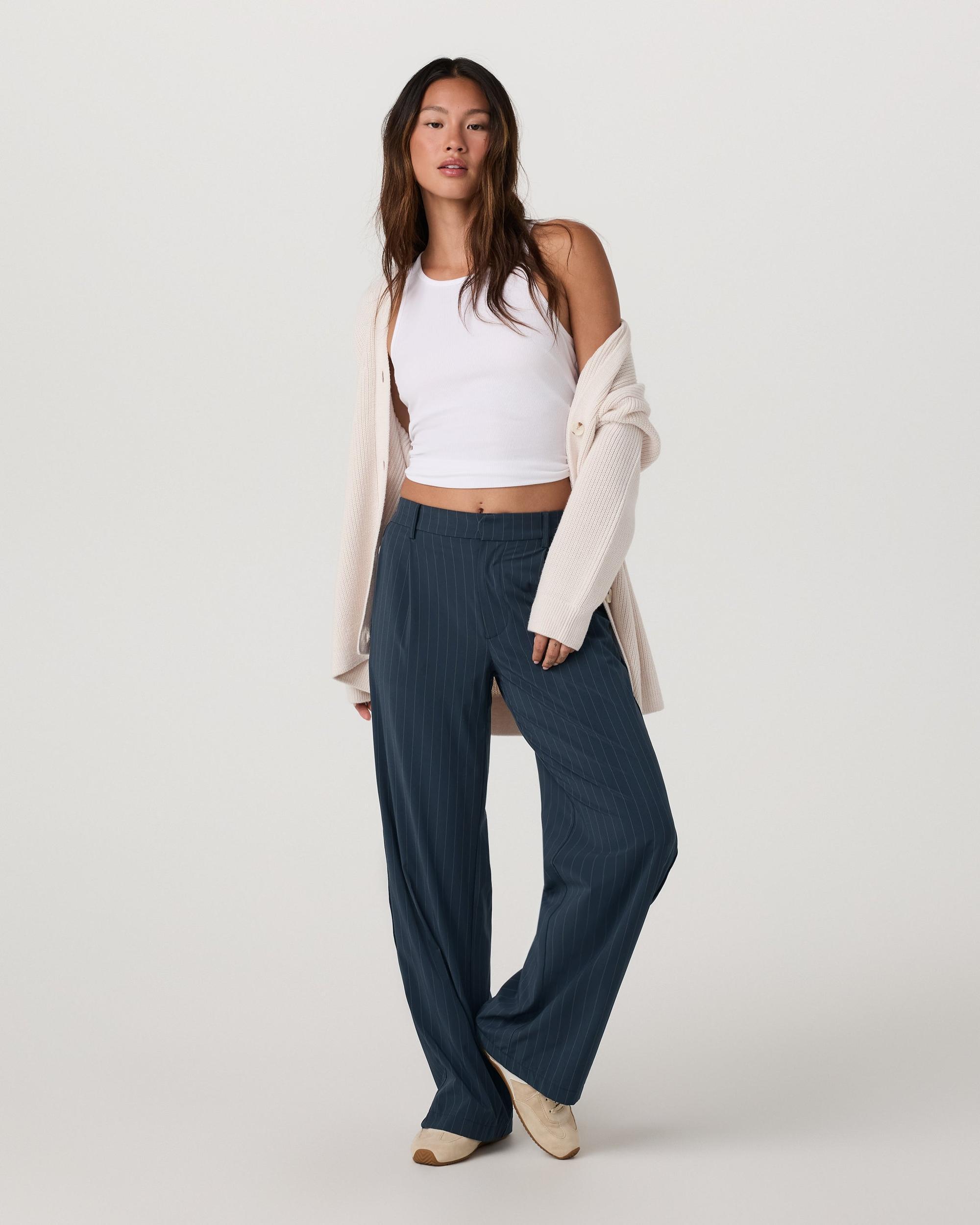 Villa Pinstripe Trouser Pant-Long Product Image