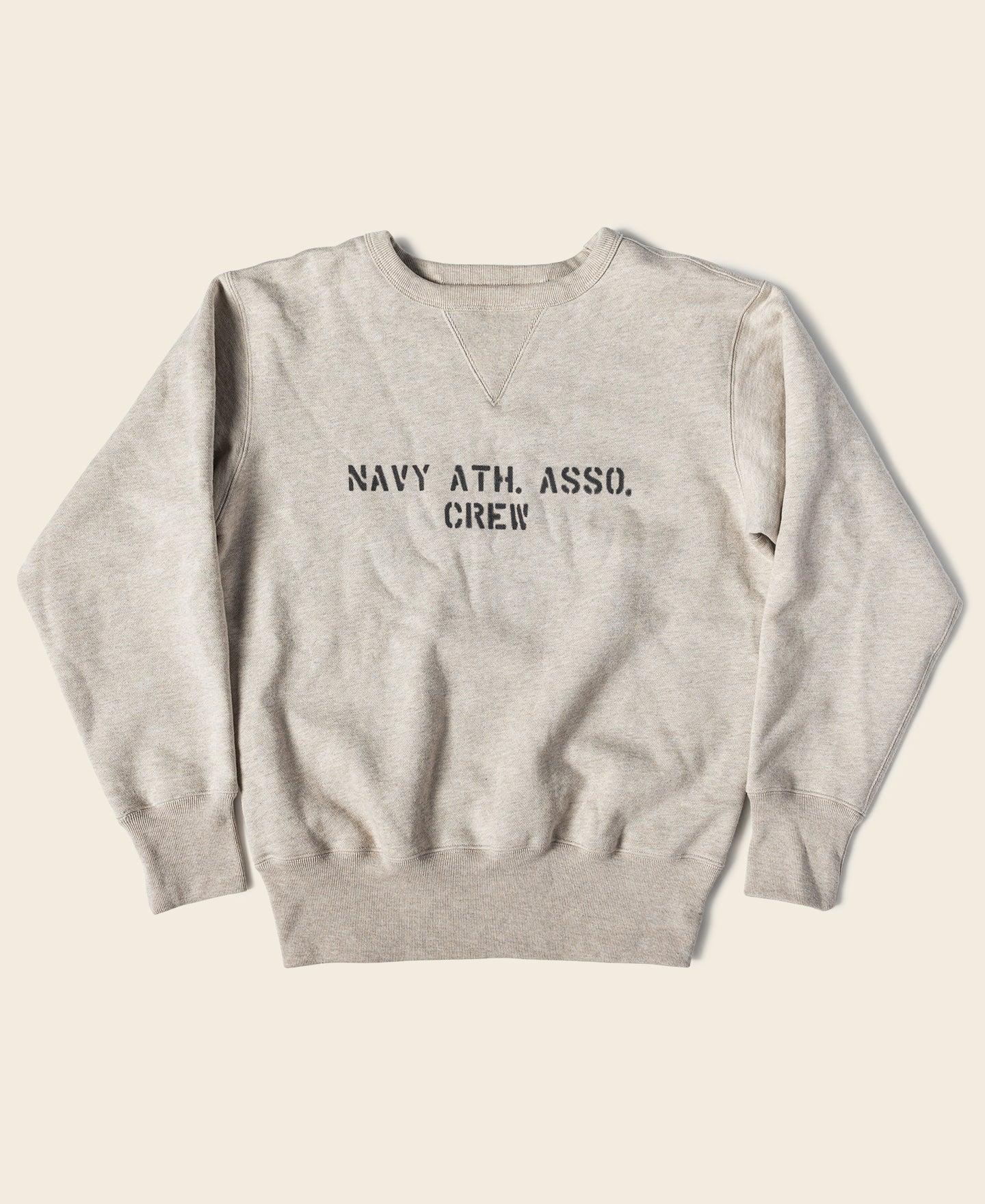 1940s Navy ATH. ASSO. Crew Sweatshirt Product Image