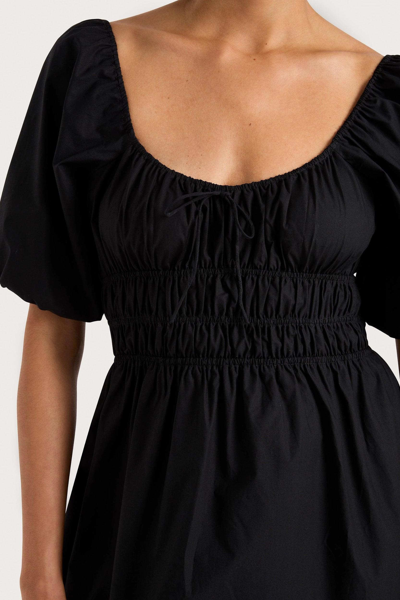 Sophia Mini Dress Black Product Image