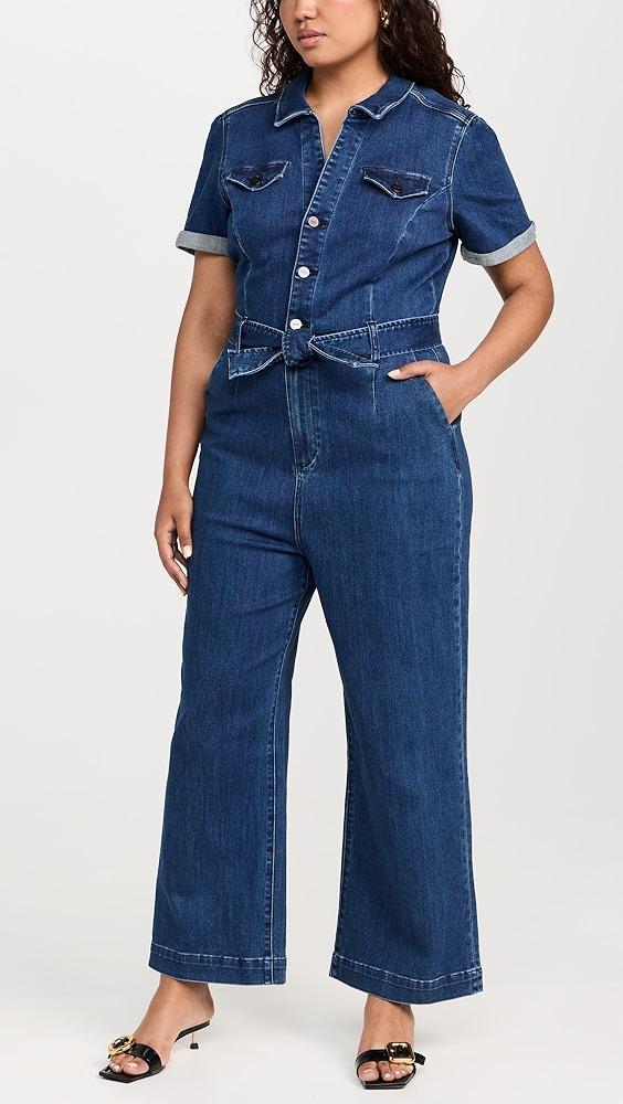 PAIGE Anessa Short Sleeve Jumpsuit | Shopbop Product Image
