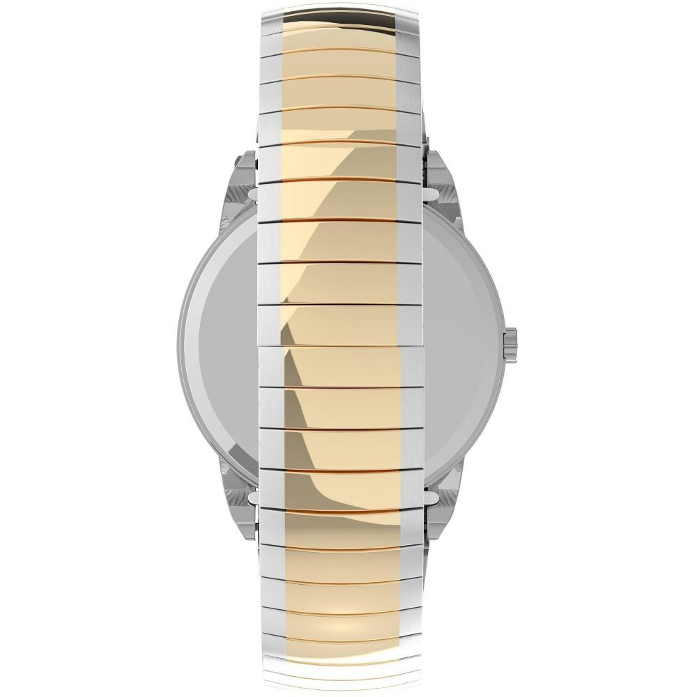 Mens Timex Easy Reader Expansion Band Watch - Off-White T2H311JT Product Image