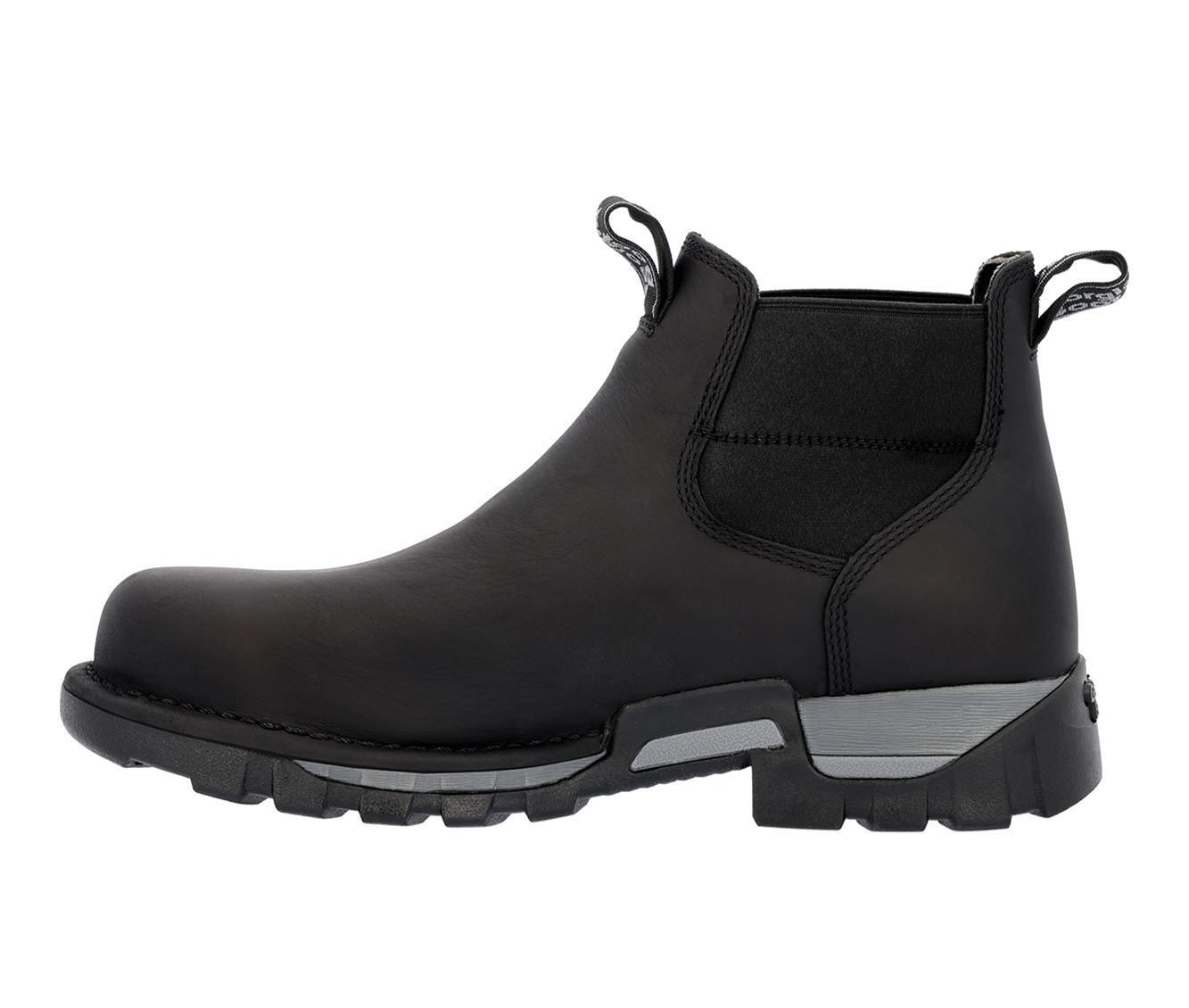 Men's Georgia Boot Eagle One Steel Toe Waterproof Chelsea Work Boots Product Image