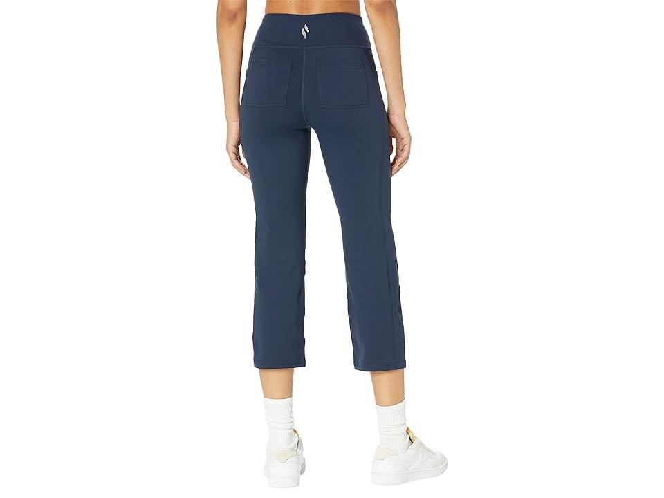 SKECHERS GO WALK High Waisted Crop Pants (Blue Iris) Women's Casual Pants Product Image