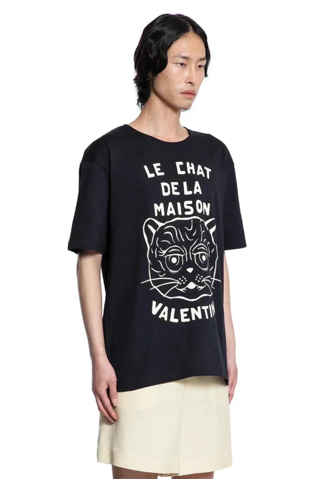 VALENTINO T-shirt Logo In Red Product Image