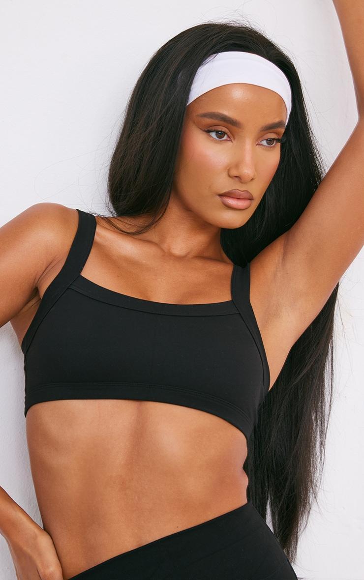 Black Ultimate Sculpt Sports Bra Product Image