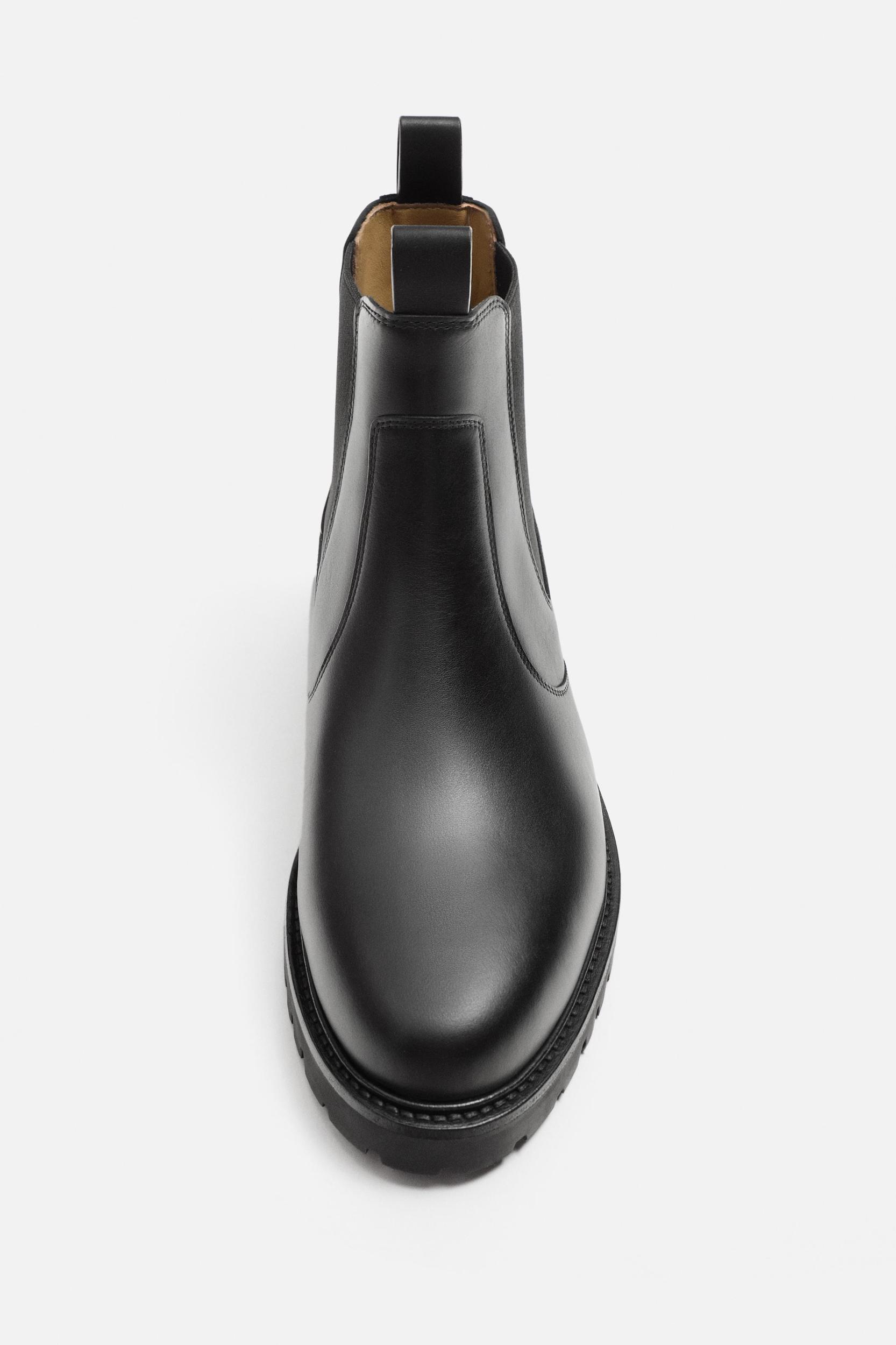LEATHER CHELSEA BOOTS Product Image