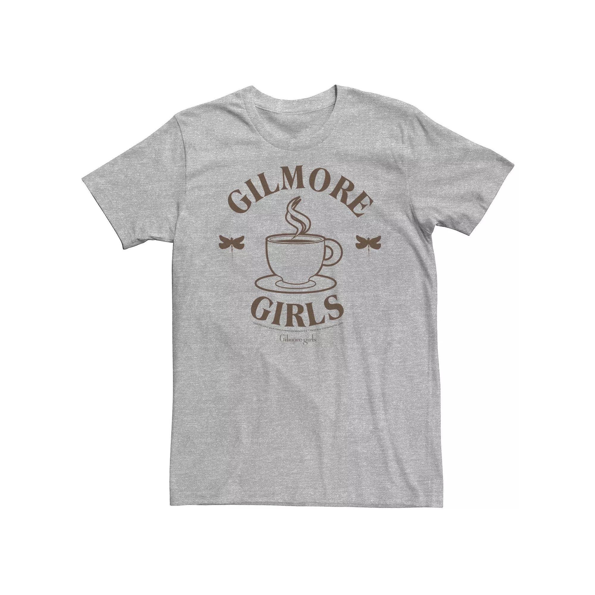 Men's Gilmore Girls Coffee Cup Logo Tee, Size: 3XL, White Product Image