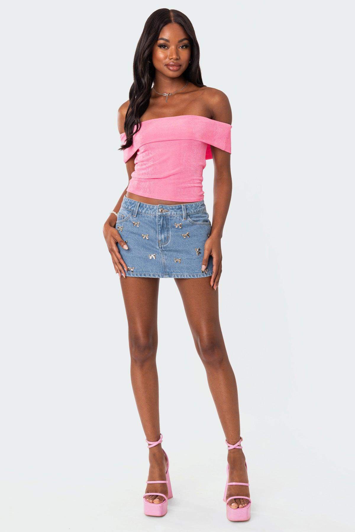 Mindi Fold Over Top Product Image