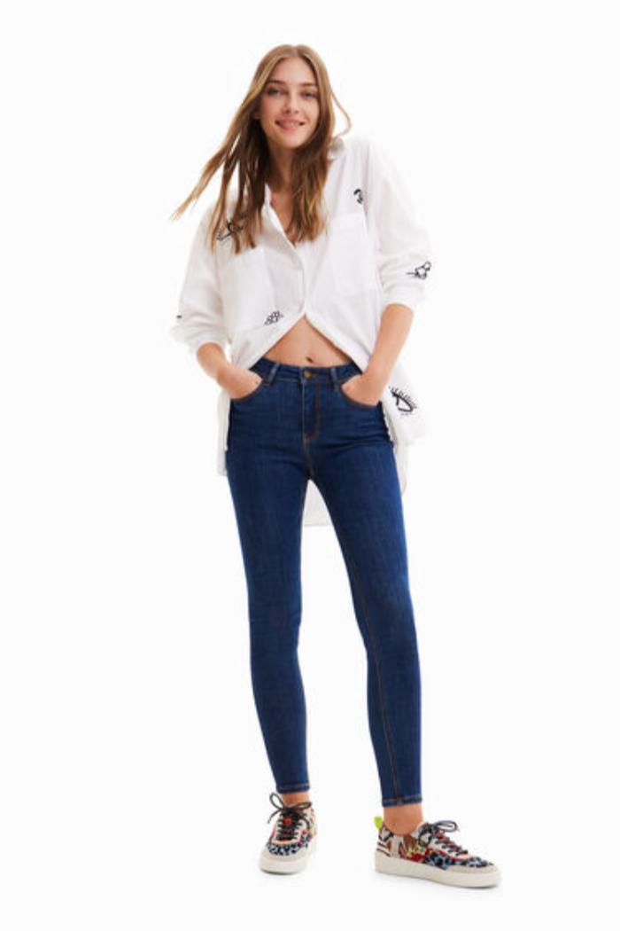 Skinny ankle-grazer jeans Product Image