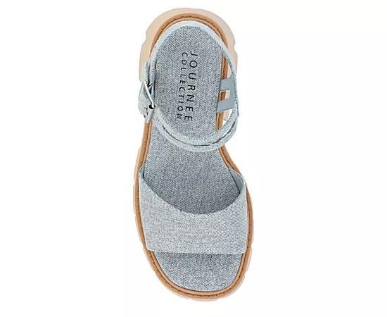 Journee Collection Womens Tillee Platform Sandal Product Image
