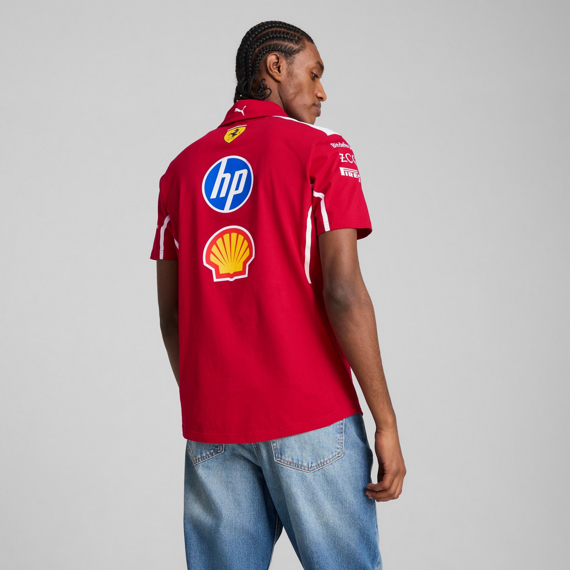 Scuderia Ferrari 2025 Team Men's Polo Product Image
