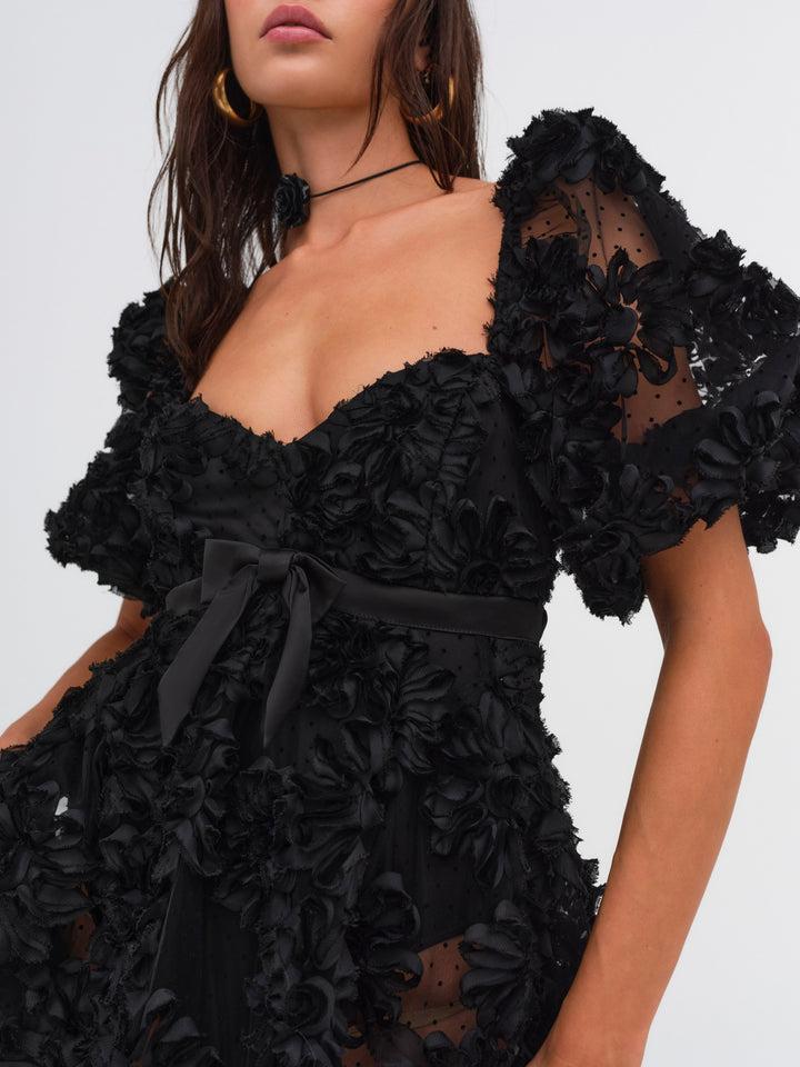 Astrid Maxi Dress — Black Product Image