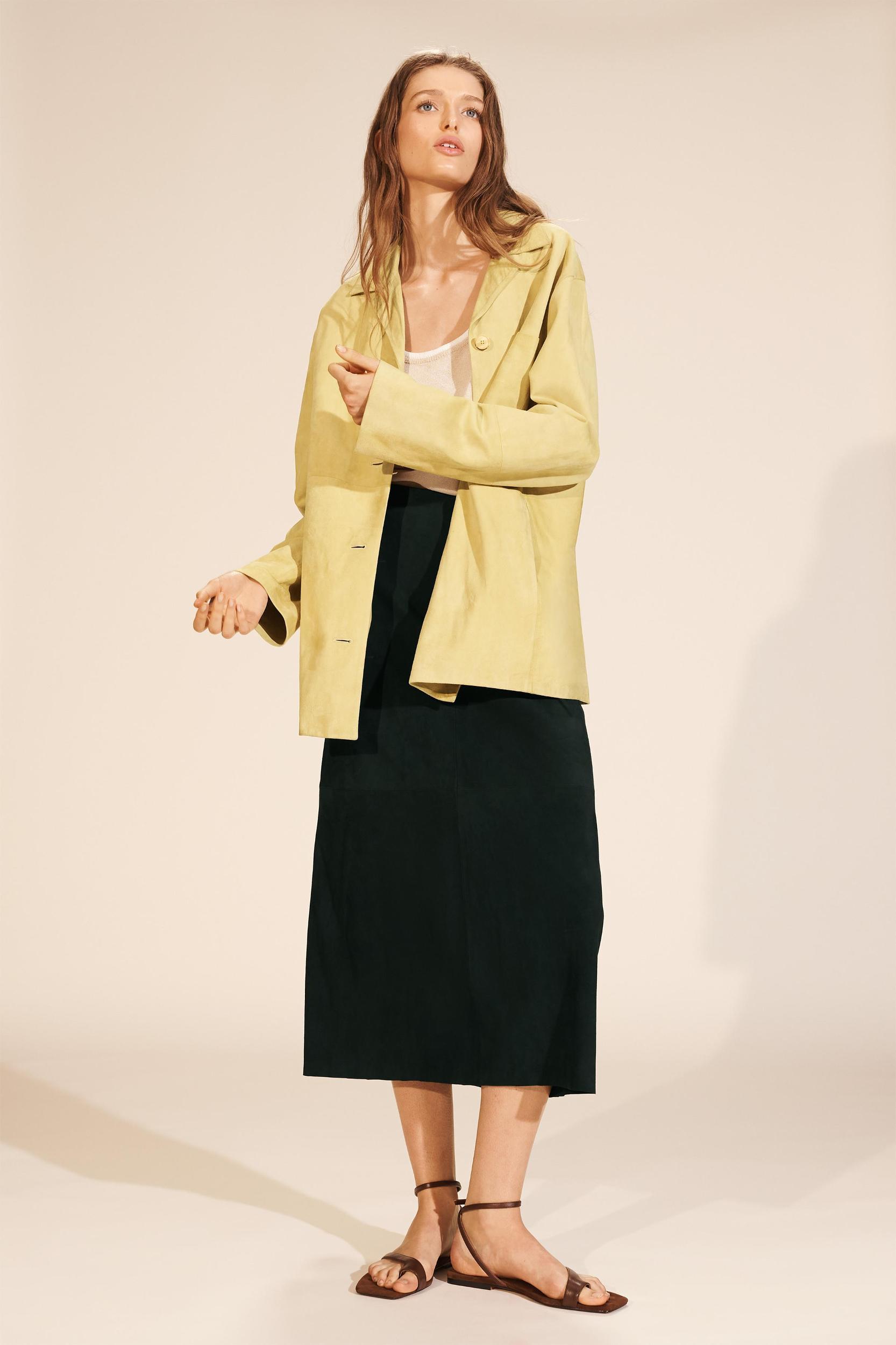 LIMITED EDITION SUEDE LEATHER POCKET SHIRT Product Image