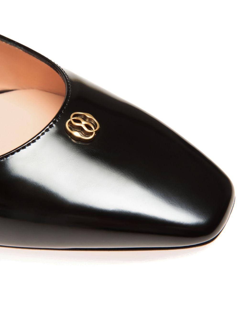 Sylt 45mm slingback leather pumps Product Image