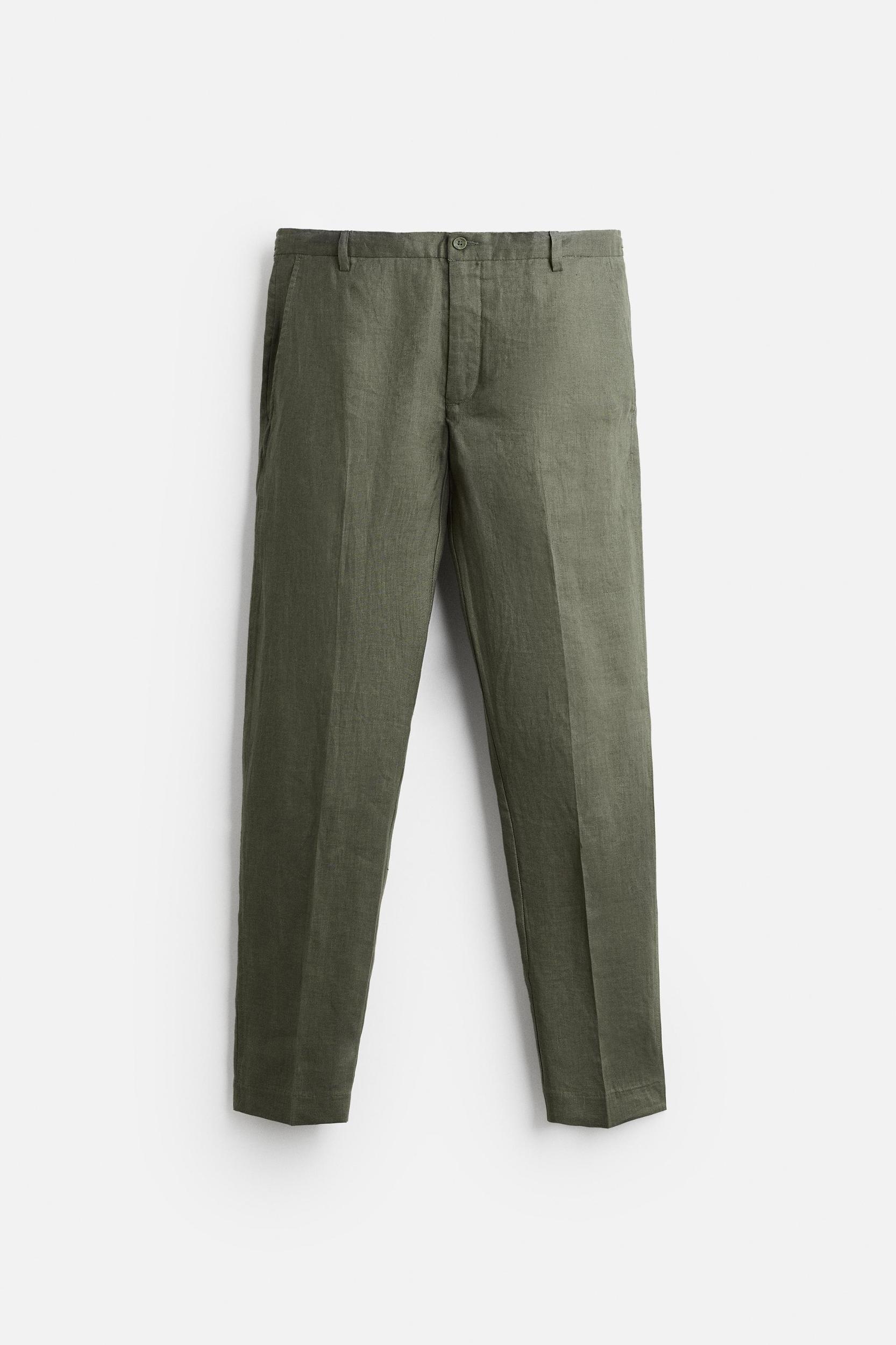 LINEN PANTS IN 100% LINEN Product Image