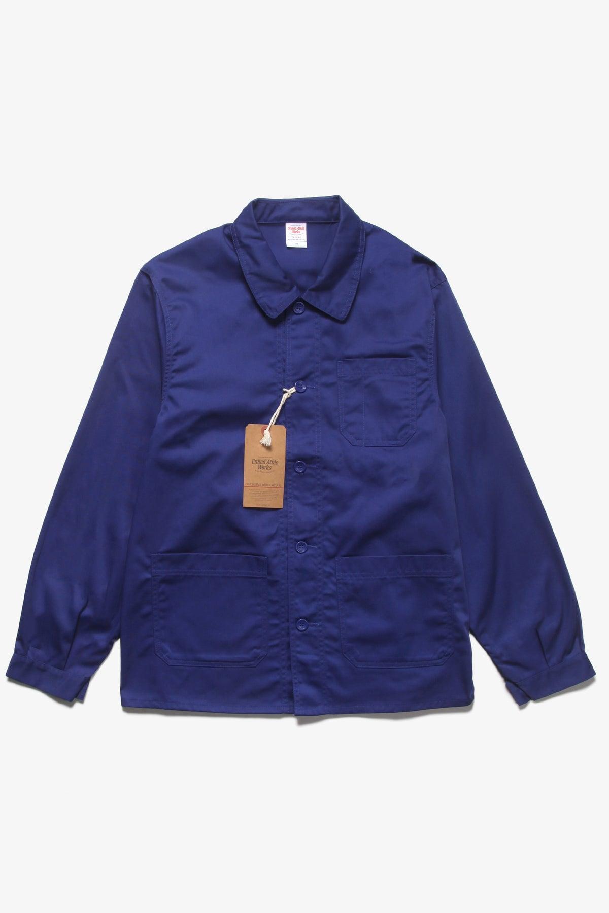 United Athle Works - 7452 Coverall Jacket - Work Blue Product Image