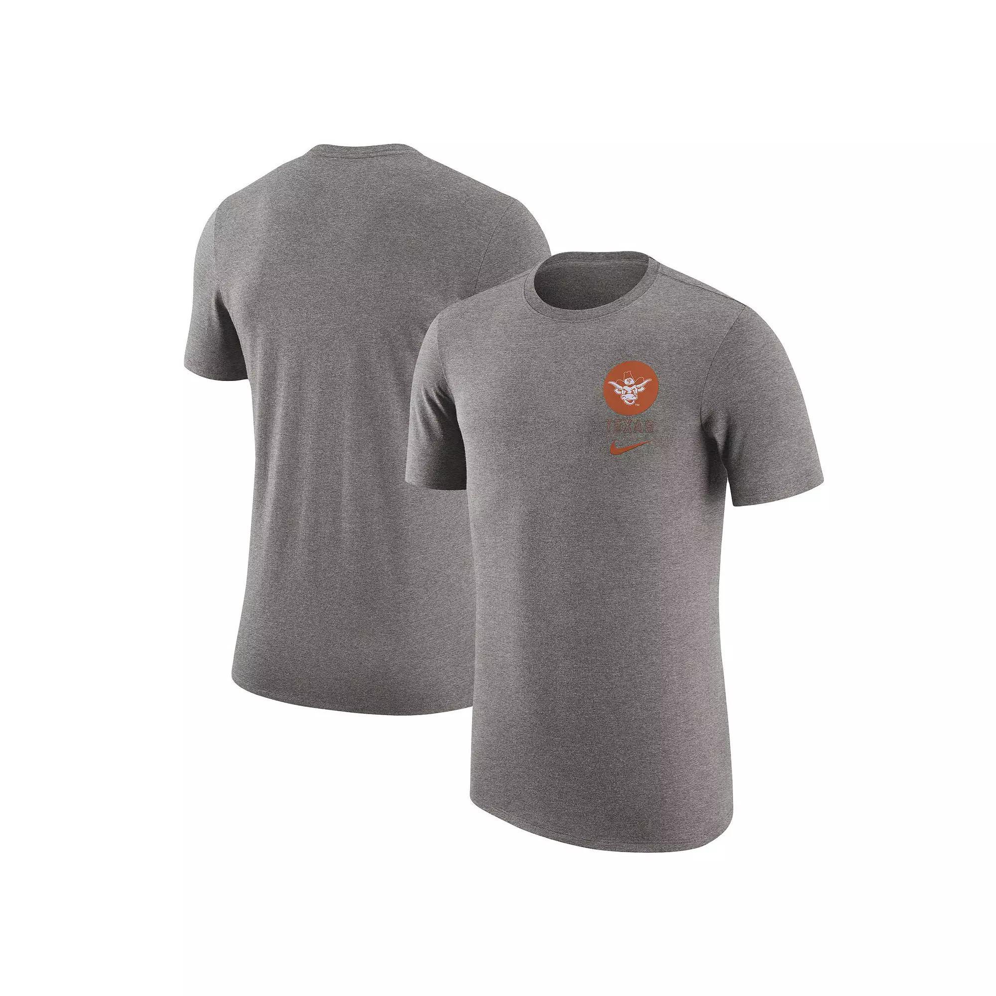 Mens Nike Heather Gray Michigan State Spartans Retro Tri-Blend T-Shirt Product Image