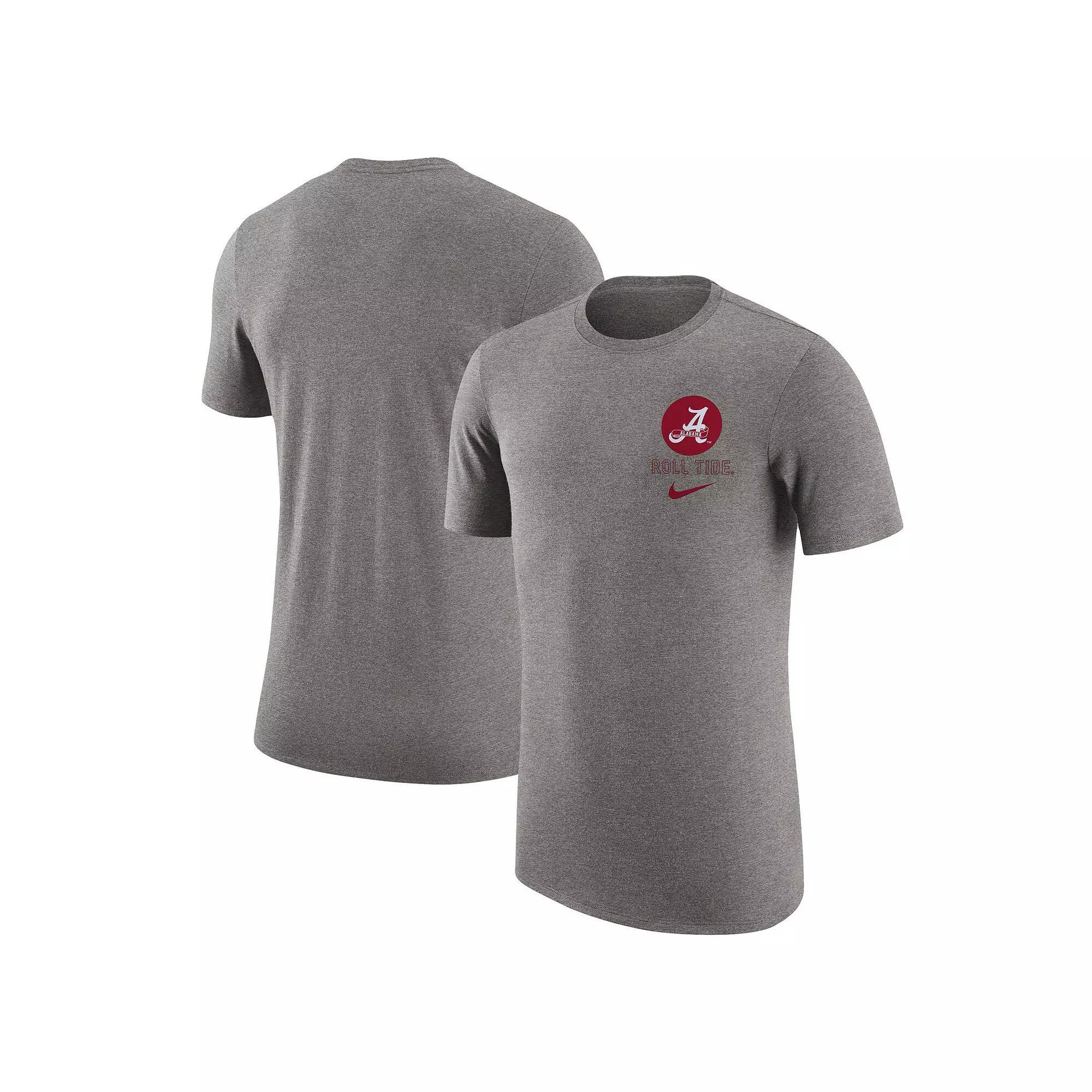 Mens Nike Heather Gray Michigan State Spartans Retro Tri-Blend T-Shirt Product Image
