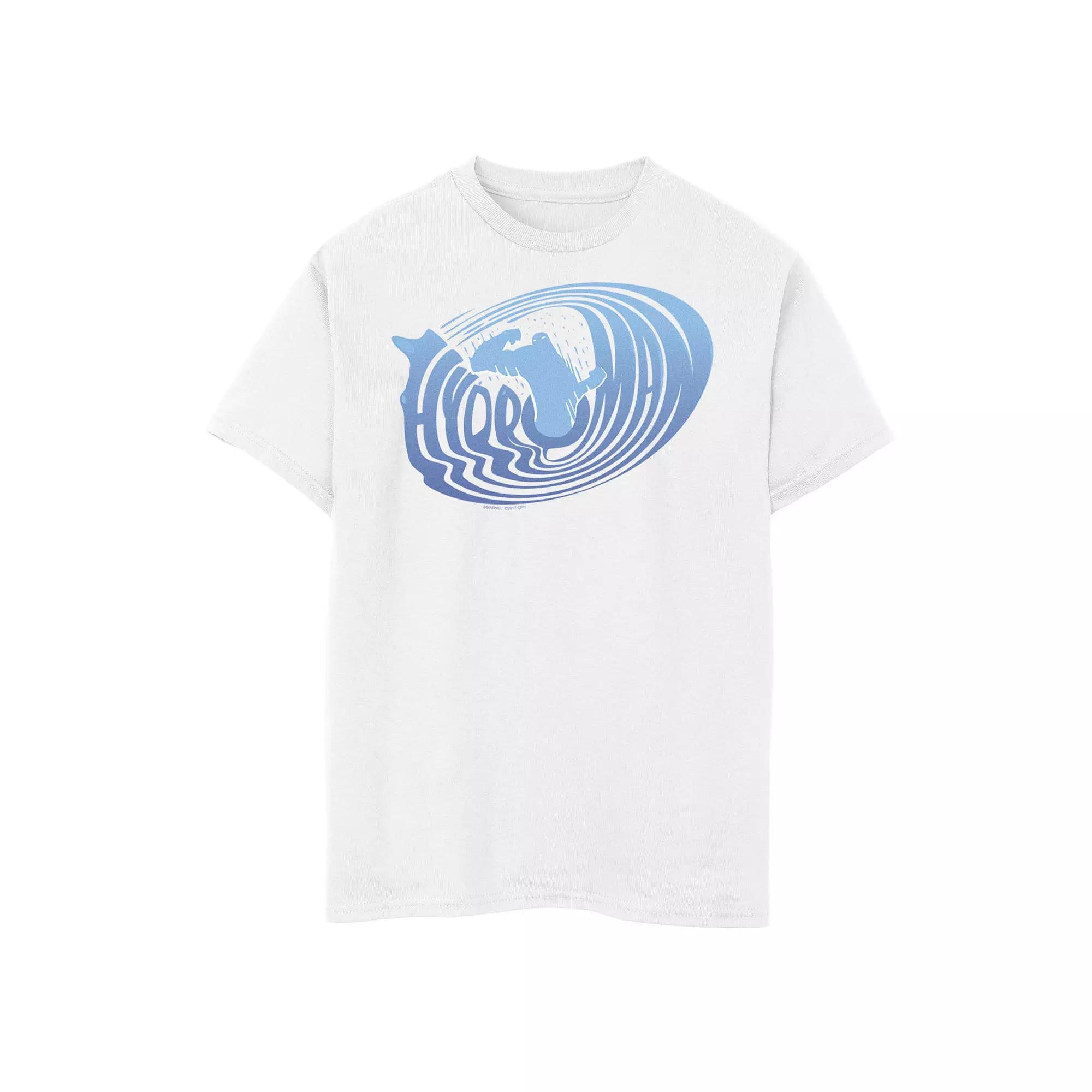 Boys 8-20 Marvel Spider-Man Far From Home Hydro-Man Swirl Logo Graphic Tee, Boy's, Size: Medium, White Product Image