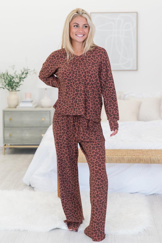 Angelic Aura In Pink Spotted Sweetheart Pajama Pants FINAL SALE Product Image
